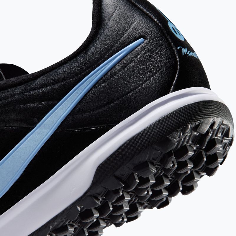 Încălțăminte de fotbal pentru copii Nike Tiempo Maestro Academy Jr TF black/ice blue 9