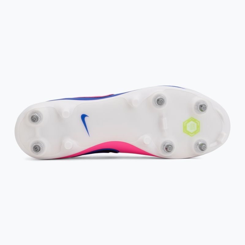 Încălțăminte de fotbal pentru bărbați Nike Tiempo Maestro Acad SG-Pro AC white/racer blue/pink blast/black 4