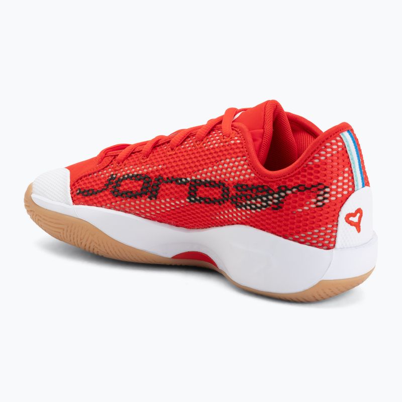 Încălțăminte de baschet pentru bărbați Nike Jordan Luka 77 Chile Red/Gum Light Brown/White 3