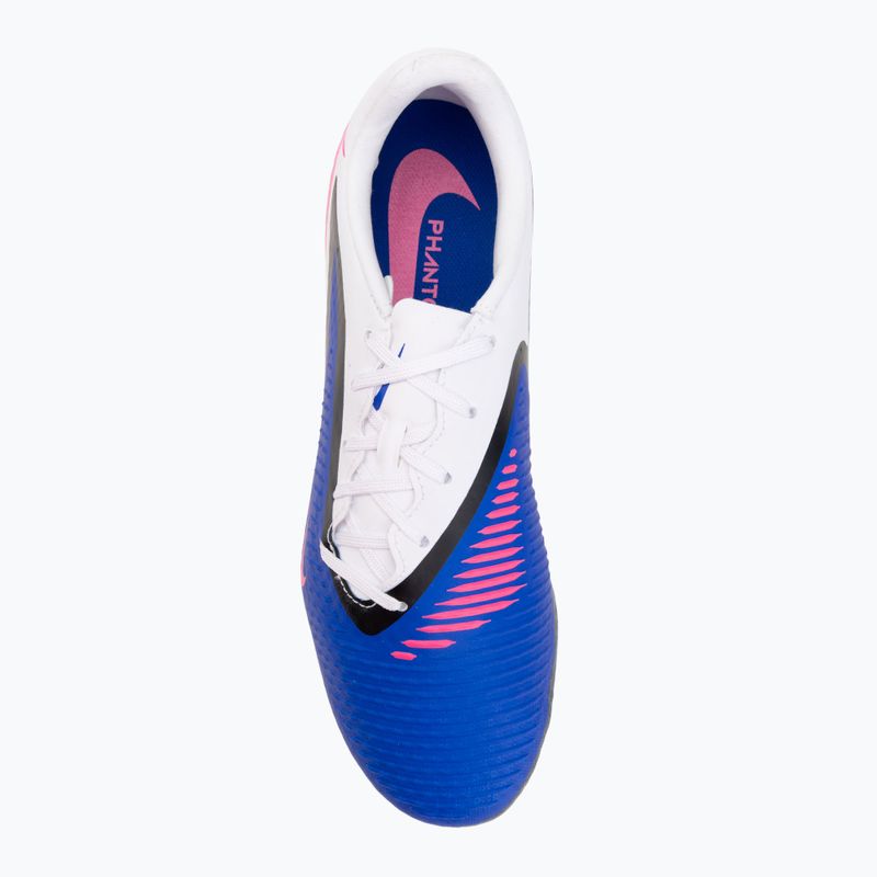 Încălțăminte de fotbal pentru bărbați Nike Phantom 6 Low Academy SG racer blue/white/pink blast 5