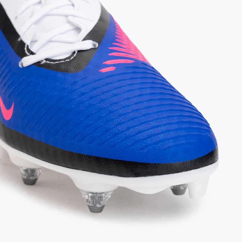 Încălțăminte de fotbal pentru bărbați Nike Phantom 6 Low Academy SG racer blue/white/pink blast 7