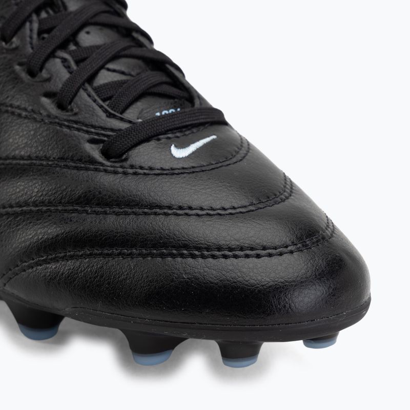 Încălțăminte de fotbal pentru bărbați Nike Tiempo Ligera Pro FG black/ice blue/obsidian 7