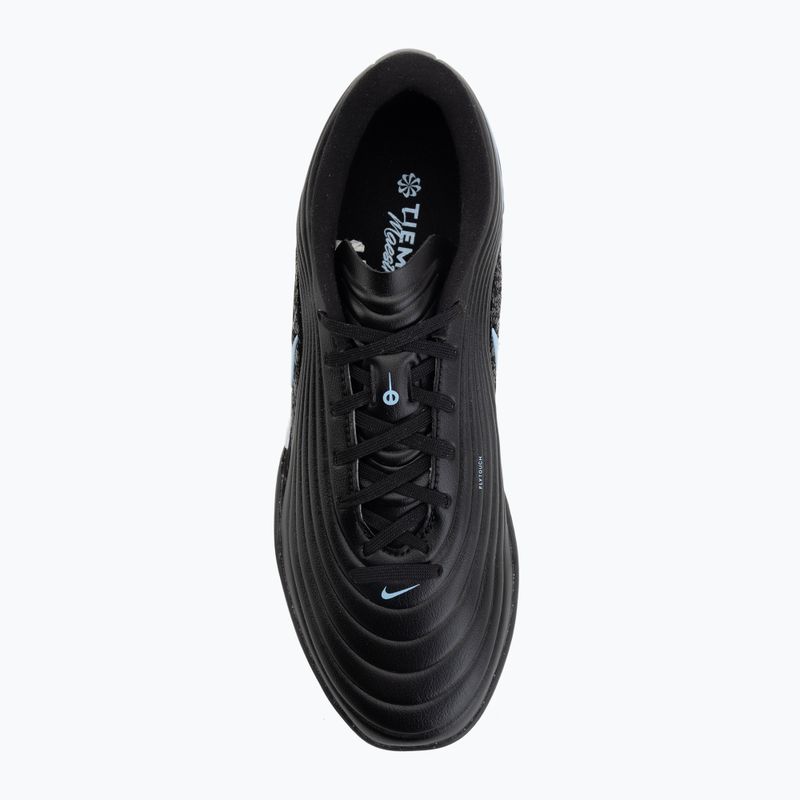 Încălțăminte de fotbal pentru bărbați Nike Tiempo Maestro Academy TF black/ice blue 5