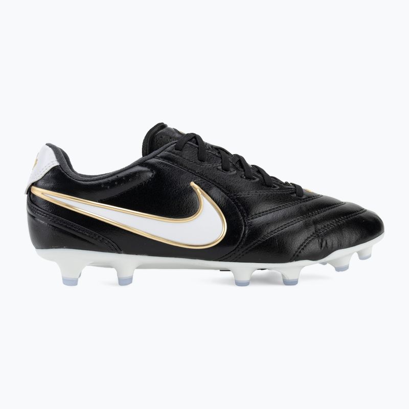 Încălțăminte de fotbal pentru bărbați Nike Tiempo Ligera Pro FG black/white 2