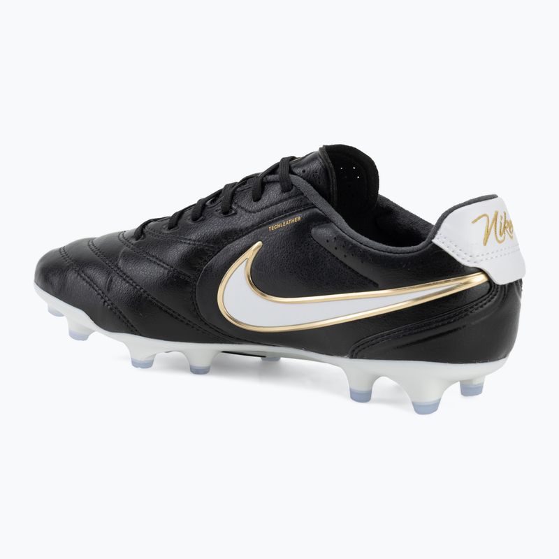 Încălțăminte de fotbal pentru bărbați Nike Tiempo Ligera Pro FG black/white 3