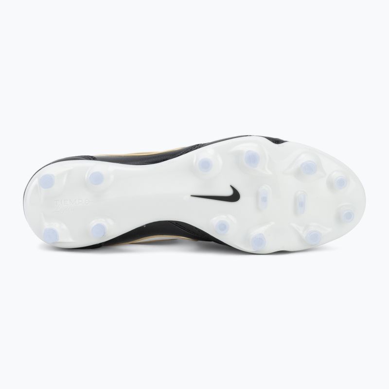 Încălțăminte de fotbal pentru bărbați Nike Tiempo Ligera Pro FG black/white 4