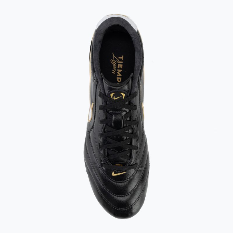 Încălțăminte de fotbal pentru bărbați Nike Tiempo Ligera Pro FG black/white 5