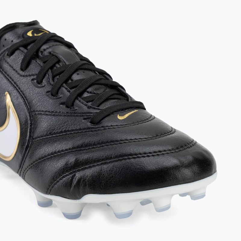 Încălțăminte de fotbal pentru bărbați Nike Tiempo Ligera Pro FG black/white 7