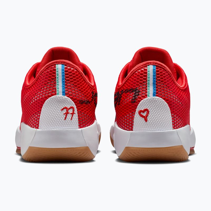 Încălțăminte de baschet pentru bărbați Nike Jordan Luka 77 Chile Red/Gum Light Brown/White 11