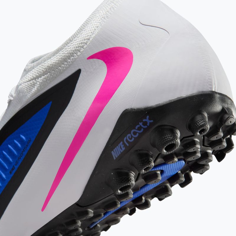 Încălțăminte de fotbal pentru bărbați Nike Phantom 6 Low Pro TF racer blue/white/pink blast 8