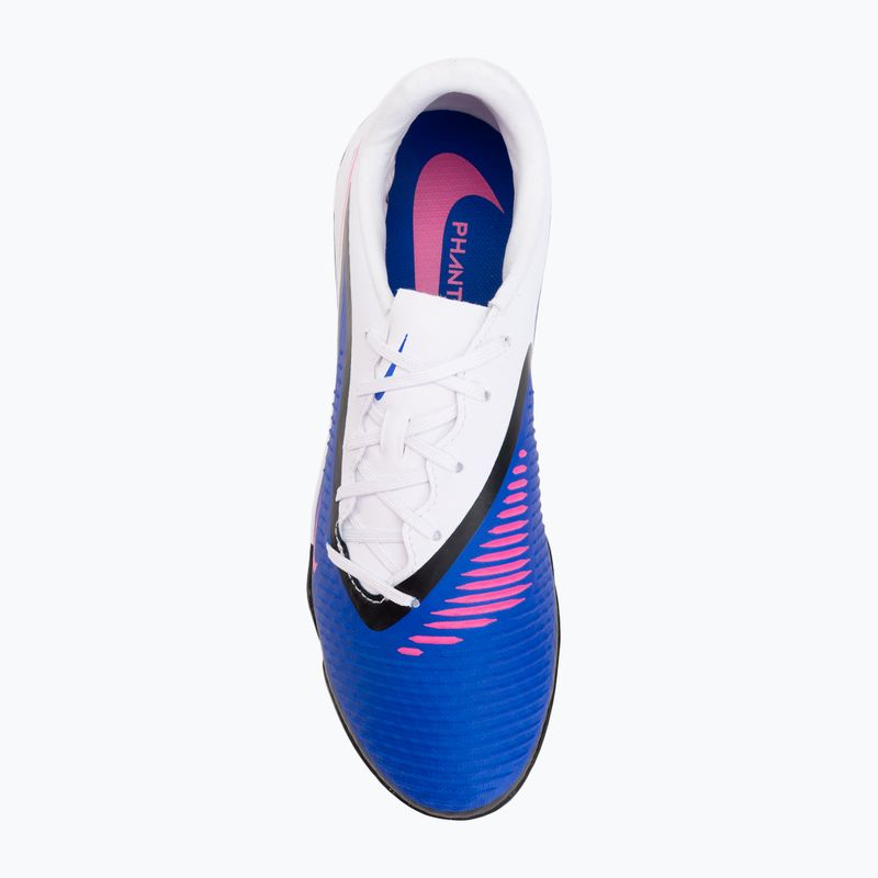 Ghete de fotbal pentru bărbați Nike Phantom 6 Low Academy TF racer blue/white/pink blast 5