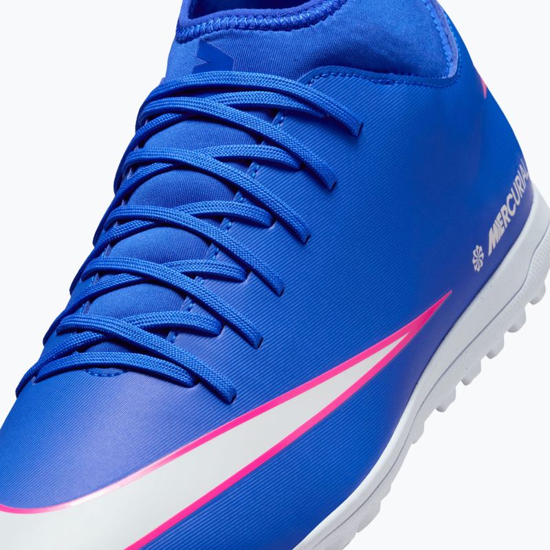Încălțăminte de fotbal pentru bărbați Nike Mercurial Superfly 10 Club TF racer blue/white 8