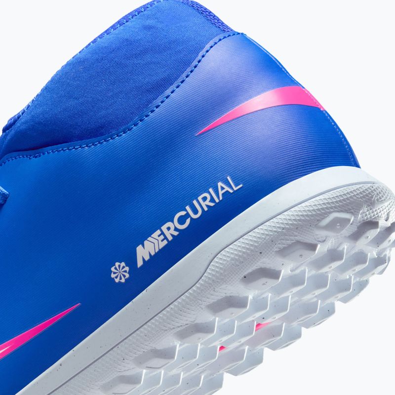 Încălțăminte de fotbal pentru bărbați Nike Mercurial Superfly 10 Club TF racer blue/white 9