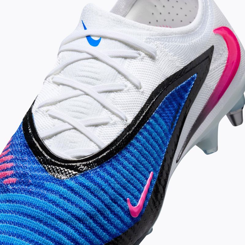 Ghete de fotbal pentru bărbați Nike Phantom 6 Low Elite SG-Pro racer blue/white/pink blast 8
