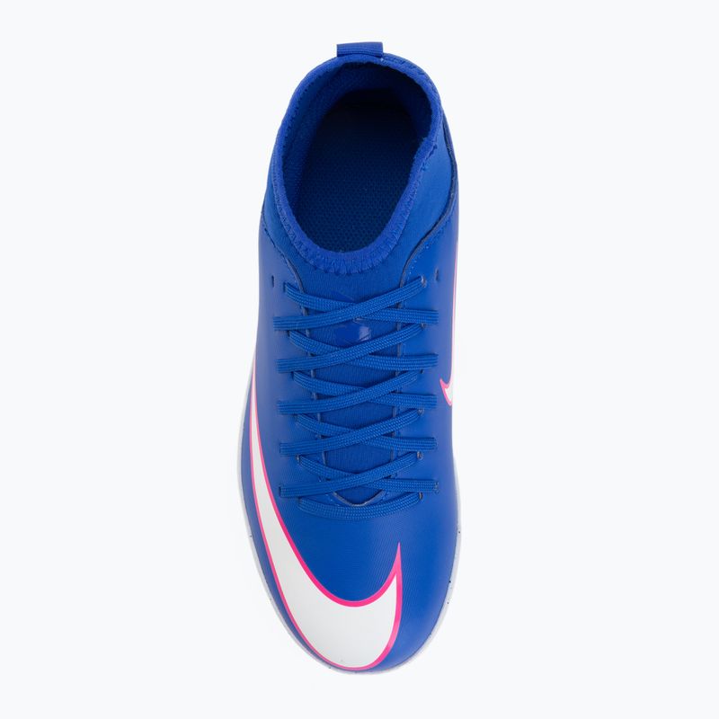 Încălțăminte de fotbal pentru copii Nike Mercurial Superfly 10 Club TF racer blue/white 5