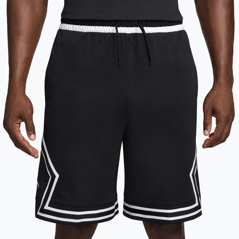 Pantaloni scurți de baschet pentru bărbați Jordan Sport Dri-FIT 9" Diamond black/black/black