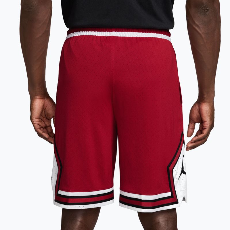 Pantaloni scurți de baschet pentru bărbați Jordan Sport Dri-FIT 9" Diamond gym red/white/gym red 2