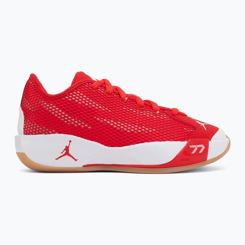 Încălțăminte de baschet pentru copii Nike Jordan Luka 77 GS Jr Chile Red/Gum Light Brown/White 2