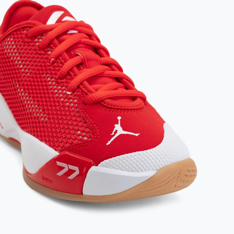 Încălțăminte de baschet pentru copii Nike Jordan Luka 77 GS Jr Chile Red/Gum Light Brown/White 7