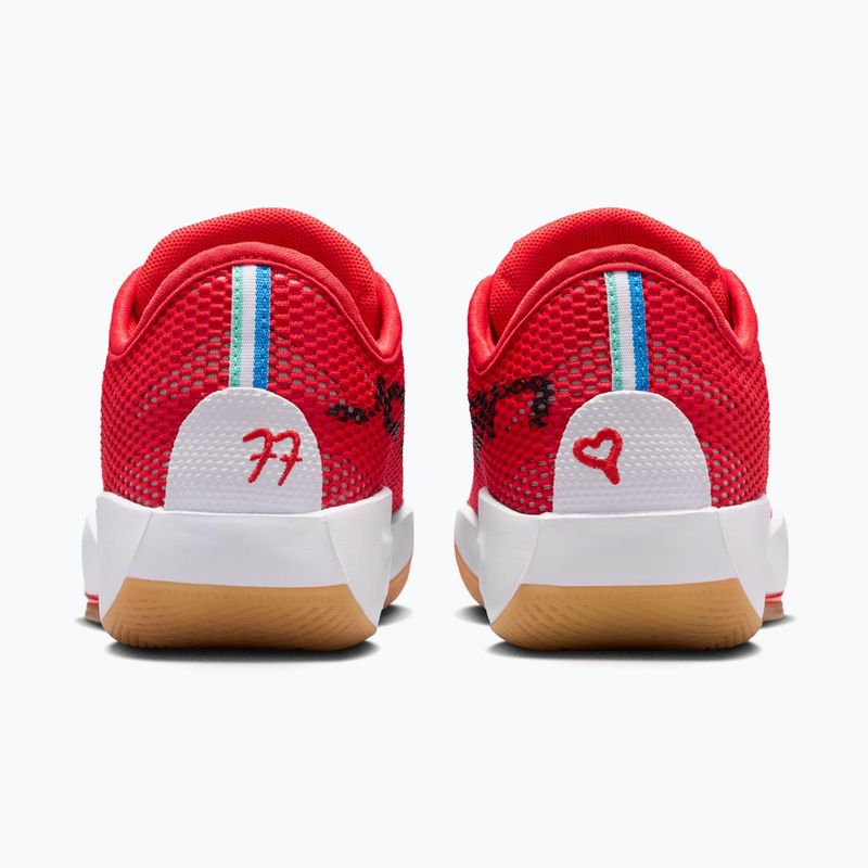 Încălțăminte de baschet pentru copii Nike Jordan Luka 77 GS Jr Chile Red/Gum Light Brown/White 12