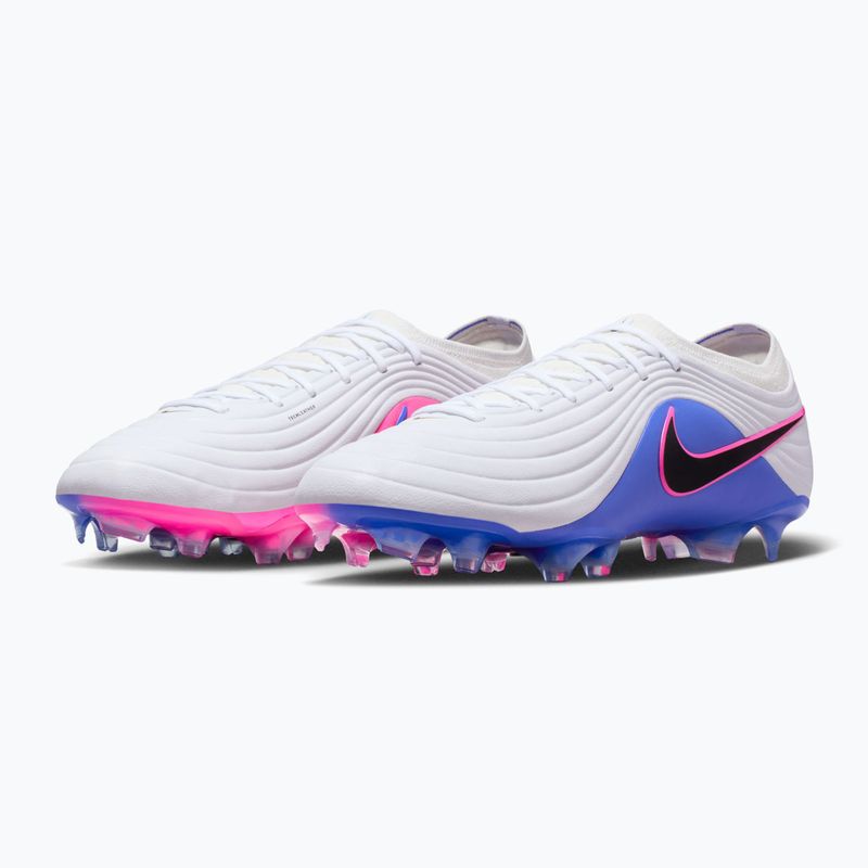 Încălțăminte de fotbal pentru bărbați Nike Tiempo Maestro Elite FG white/racer blue/pink blast/black 10