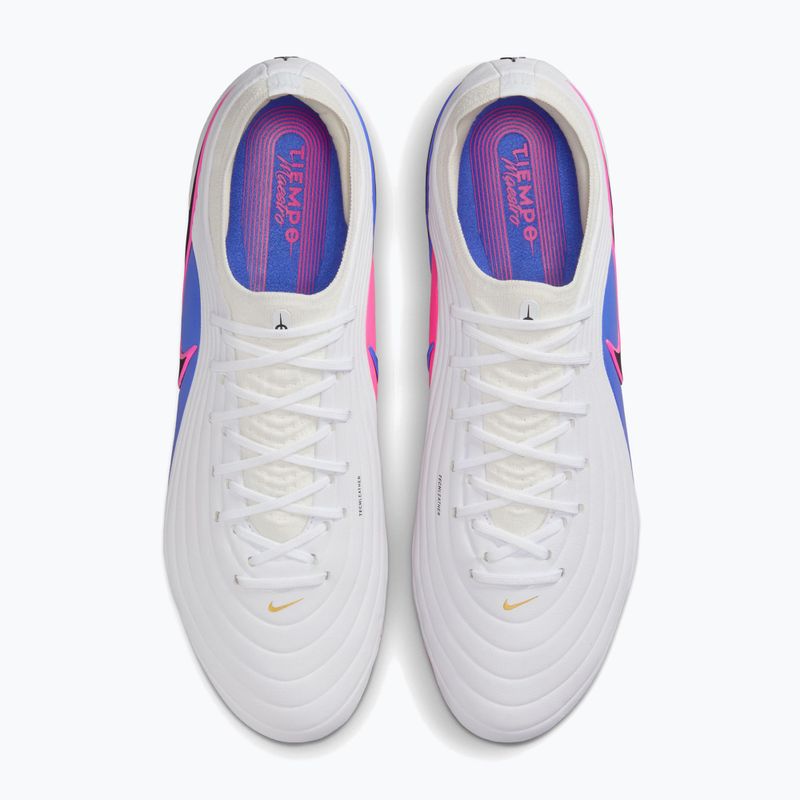 Încălțăminte de fotbal pentru bărbați Nike Tiempo Maestro Elite FG white/racer blue/pink blast/black 12