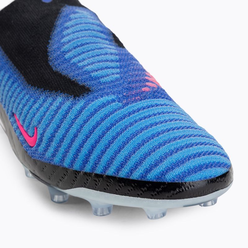 Încălțăminte de fotbal pentru bărbați Nike Phantom 6 High Elite AG racer blue/white/pink blast 7