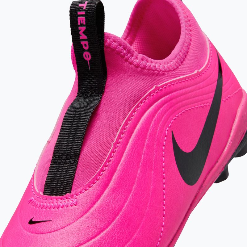 Încălțăminte de fotbal pentru copii Nike Tiempo Maestro Flex Jr FG/MG PS pink blast/black 4