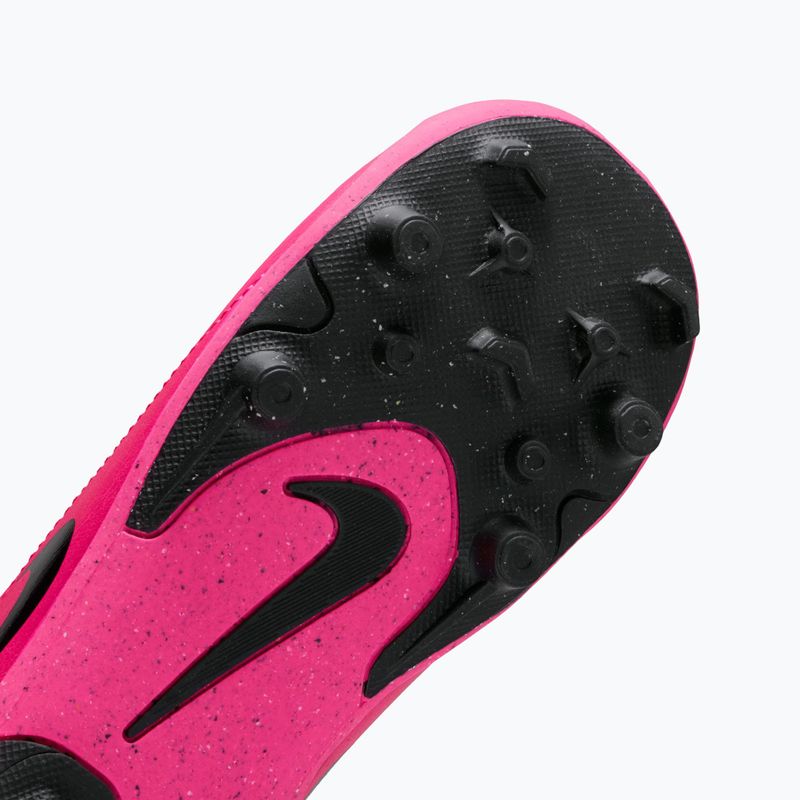 Încălțăminte de fotbal pentru copii Nike Tiempo Maestro Flex Jr FG/MG PS pink blast/black 5