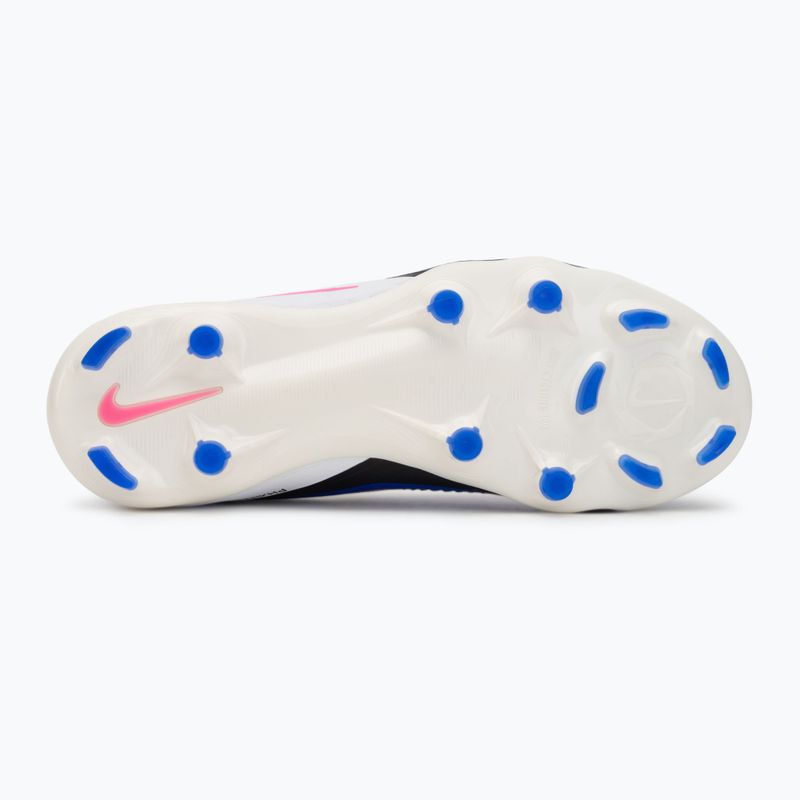 Ghete de fotbal pentru copii Nike Phantom 6 Low Pro FG/MG racer blue/white/pink blast 4