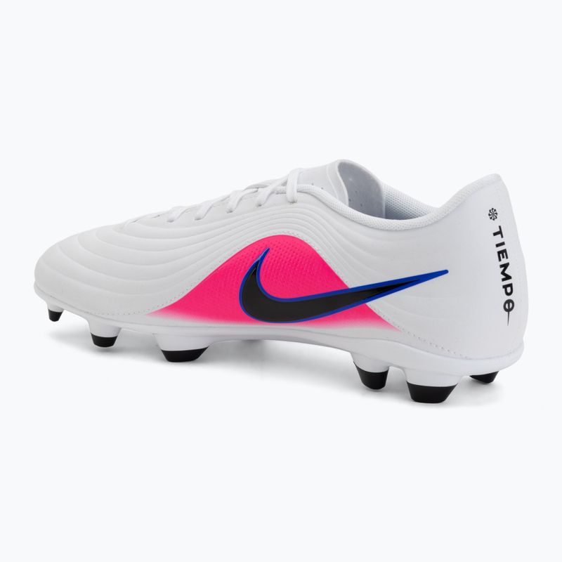 Încălțăminte de fotbal pentru bărbați Nike Tiempo Maestro Club FG/MG white/racer blue/pink blast/black 3