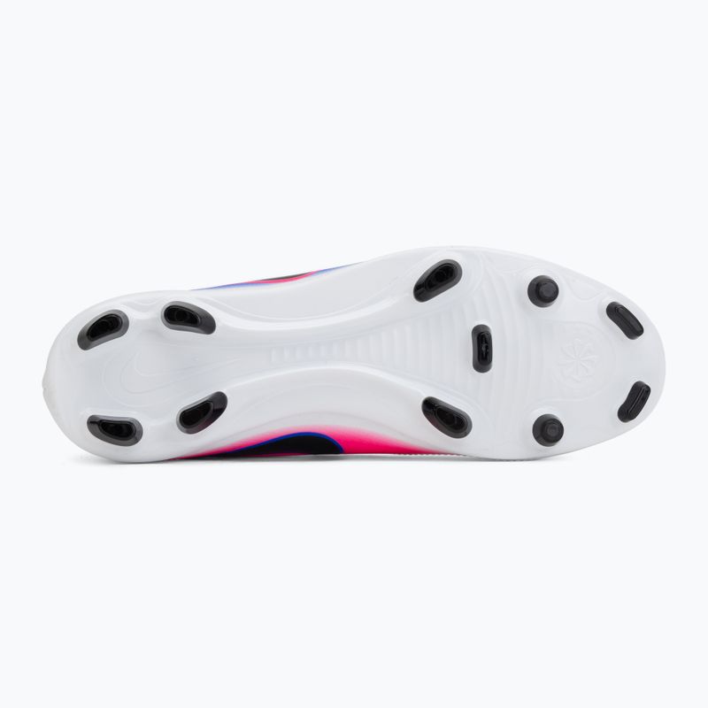 Încălțăminte de fotbal pentru bărbați Nike Tiempo Maestro Club FG/MG white/racer blue/pink blast/black 4