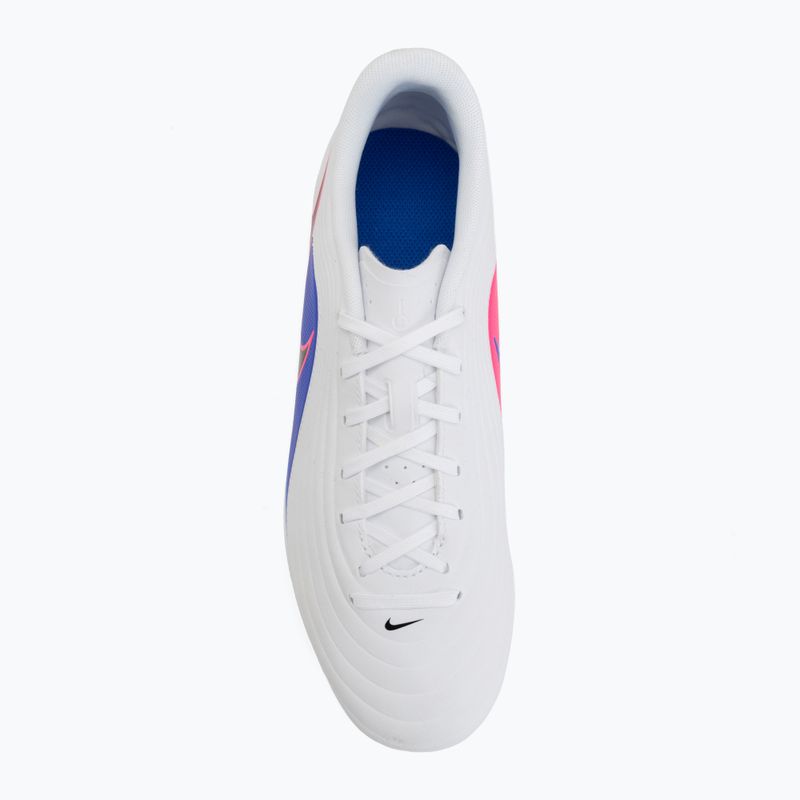 Încălțăminte de fotbal pentru bărbați Nike Tiempo Maestro Club FG/MG white/racer blue/pink blast/black 5