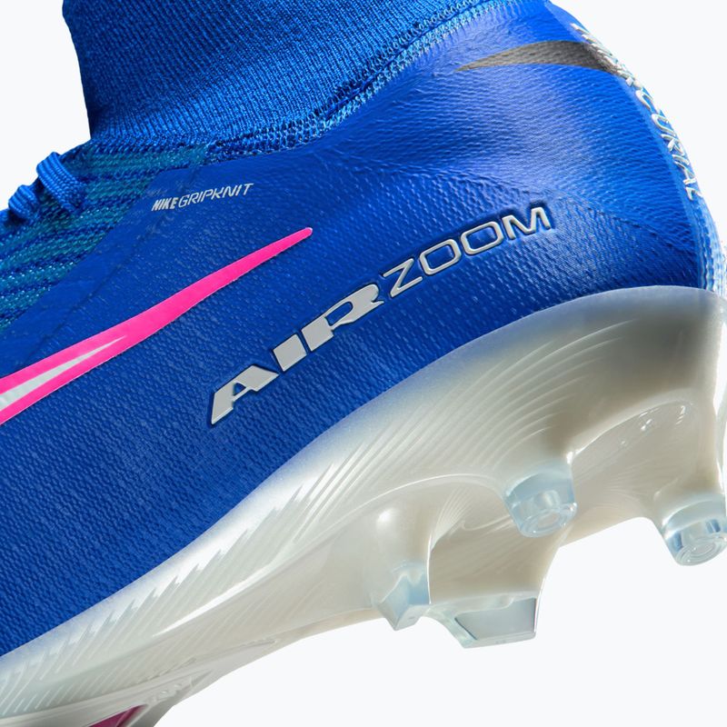 Încălțăminte de fotbal pentru bărbați Nike Mercurial Superfly 10 Elite AG-Pro racer blue/white 9