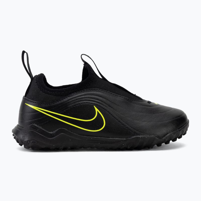 Încălțăminte de fotbal pentru copii Nike Tiempo Maestro Flex Jr TF PS black/volt/black 2