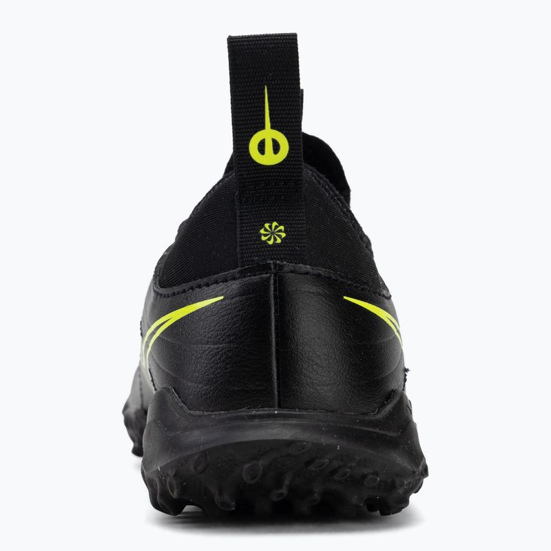 Încălțăminte de fotbal pentru copii Nike Tiempo Maestro Flex Jr TF PS black/volt/black 6