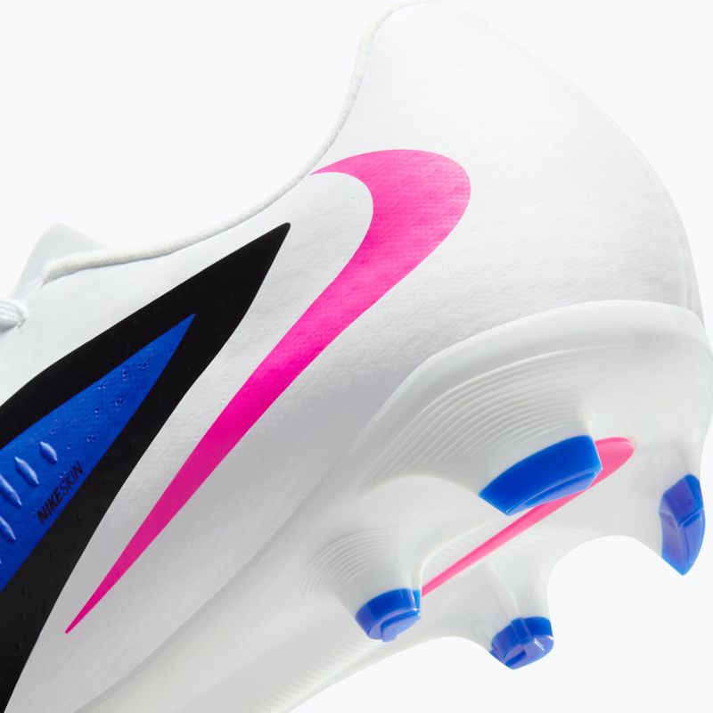Încălțăminte de fotbal pentru bărbați Nike Phantom 6 Low Academy FG/MG racer blue/white/pink blast 10