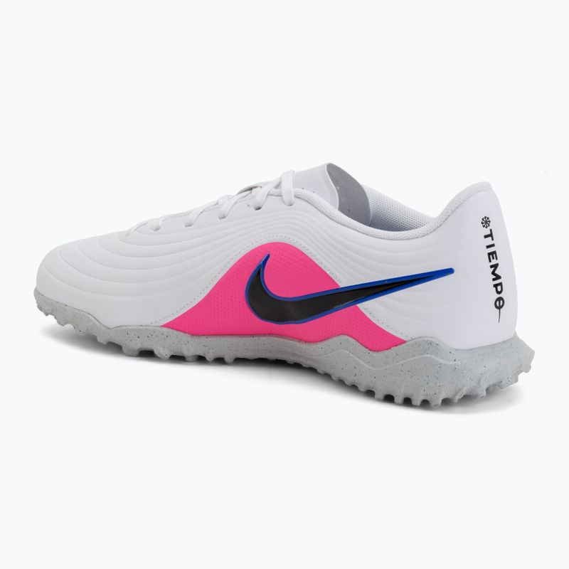 Încălțăminte de fotbal pentru bărbați Nike Tiempo Maestro Club TF white/racer blue/pink blast/black 3