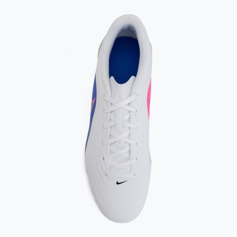 Încălțăminte de fotbal pentru bărbați Nike Tiempo Maestro Club TF white/racer blue/pink blast/black 5