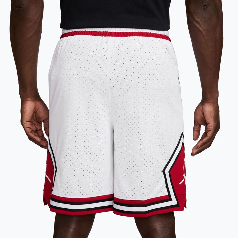 Pantaloni scurți de baschet pentru bărbați Nike Jordan Sport Dri-FIT 9" Diamond white/gym red/white 2