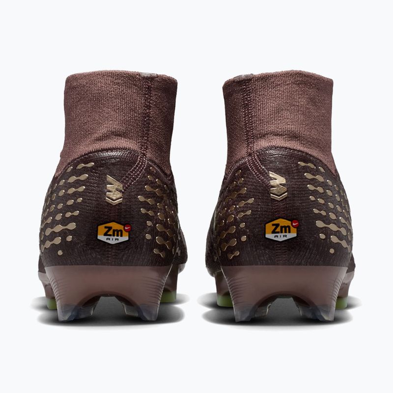 Încălțăminte de fotbal pentru bărbați Nike Mercurial Superfly 10 Elite Kylian Mbappé FG plum eclipse/metallic silver 4