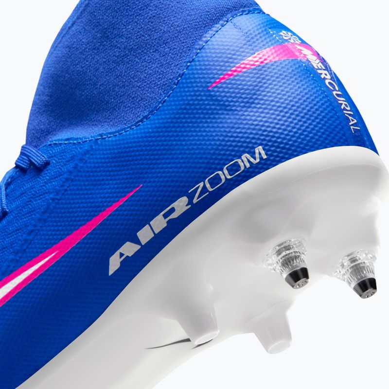 Încălțăminte de fotbal pentru bărbați Nike Mercurial Superfly 10 Academy SG-Pro racer blue/white 9