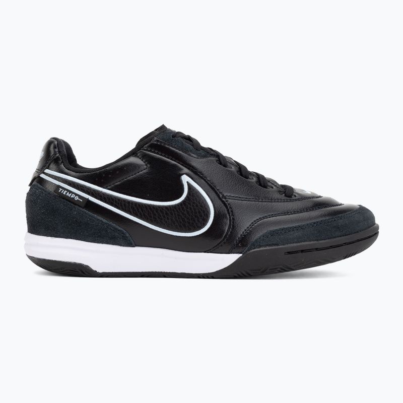 Încălțăminte de fotbal pentru bărbați Nike Streetgato black/ice blue/obsidian 2