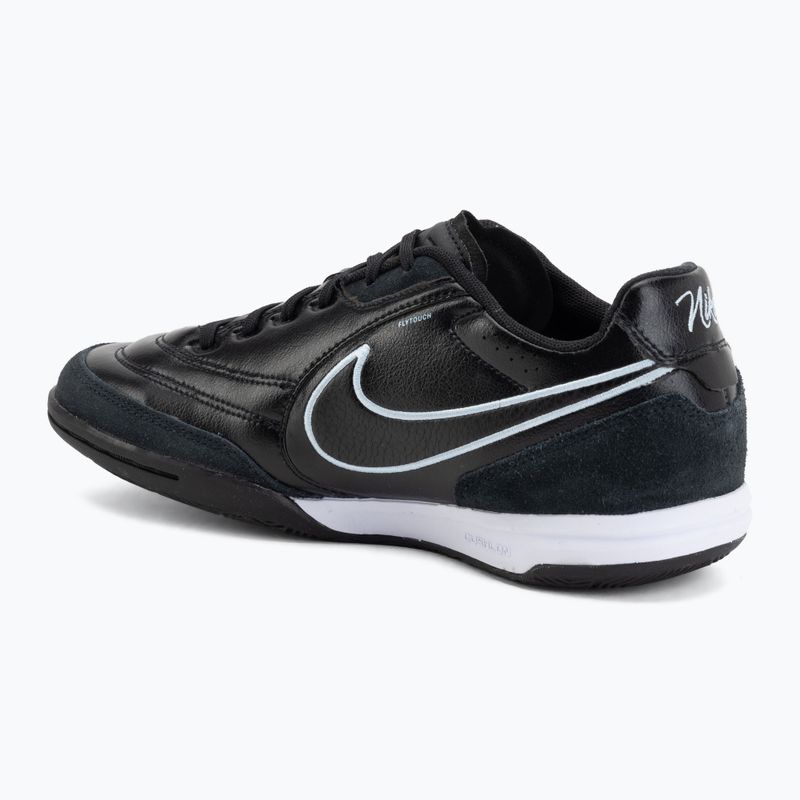 Încălțăminte de fotbal pentru bărbați Nike Streetgato black/ice blue/obsidian 3