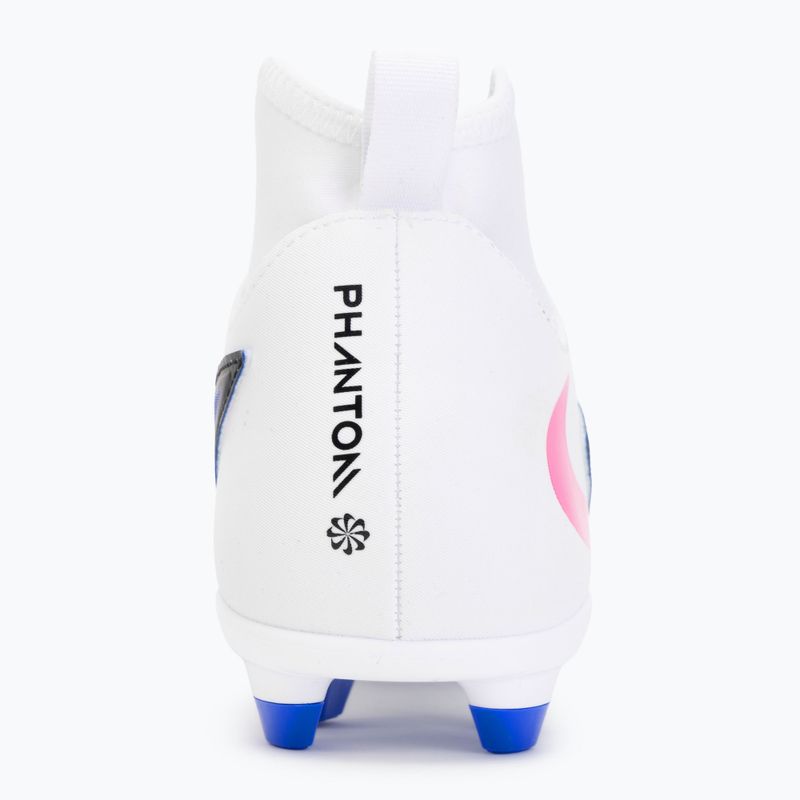 Încălțăminte de fotbal pentru bărbați Nike Phantom 6 High Club FG/MG racer blue/white/pink blast 6