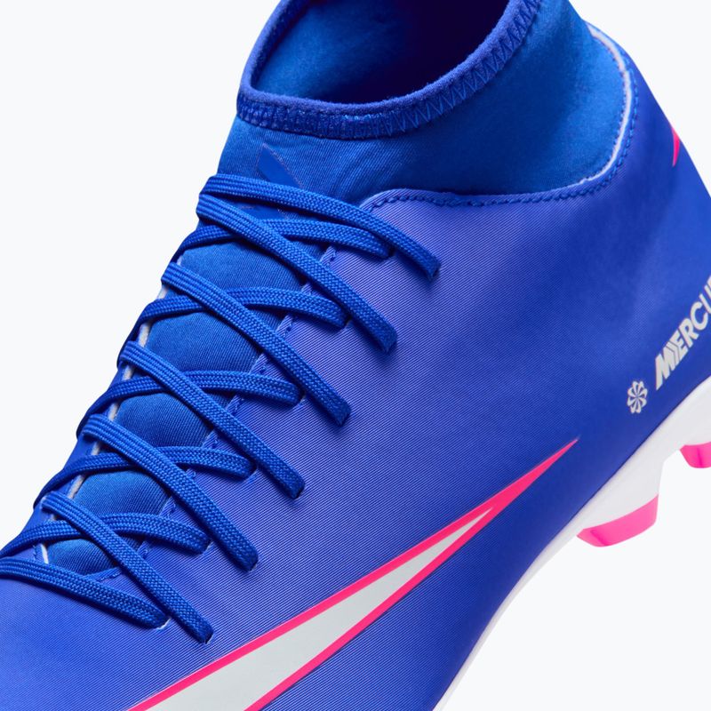 Încălțăminte de fotbal pentru bărbați Nike Mercurial Superfly 10 Club FG/MG racer blue/white 8