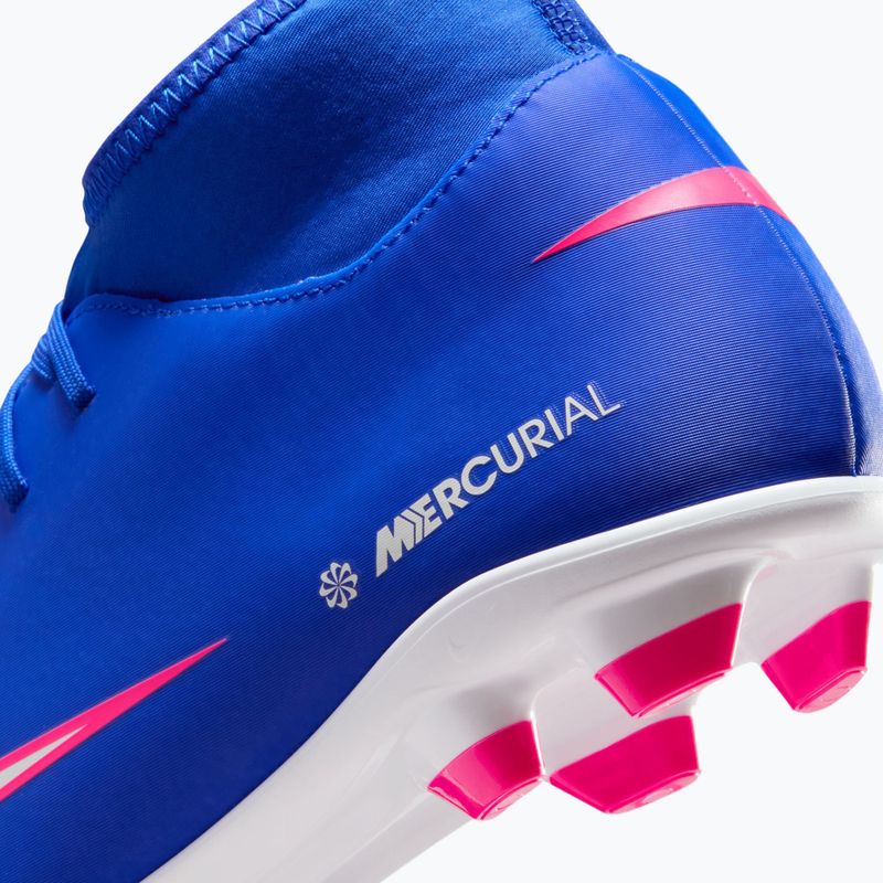 Încălțăminte de fotbal pentru bărbați Nike Mercurial Superfly 10 Club FG/MG racer blue/white 9
