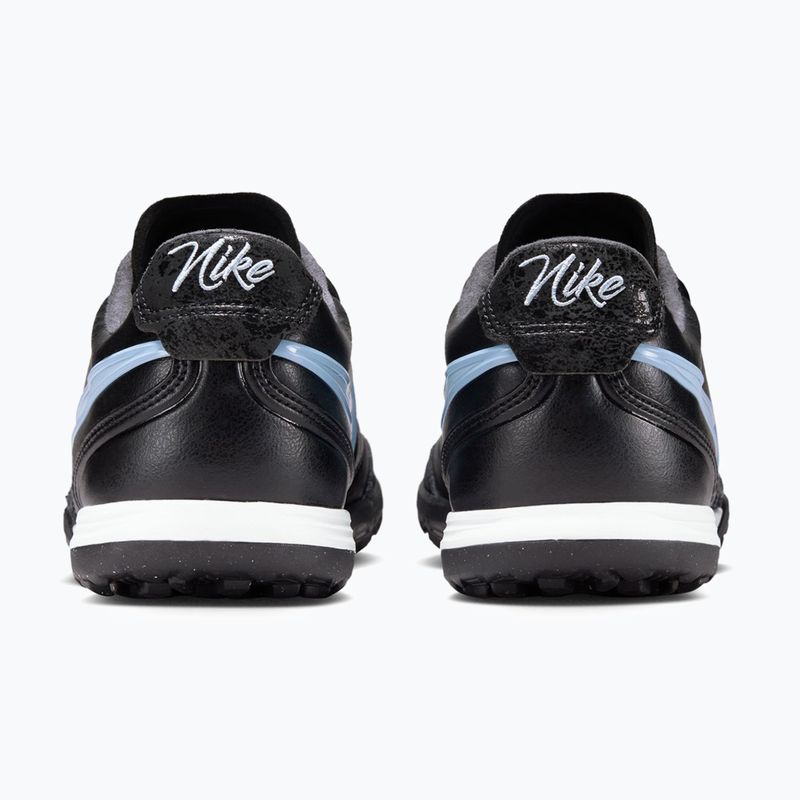 Încălțăminte de fotbal pentru bărbați Nike Tiempo Ligera Pro TF black/ice blue/obsidian 11