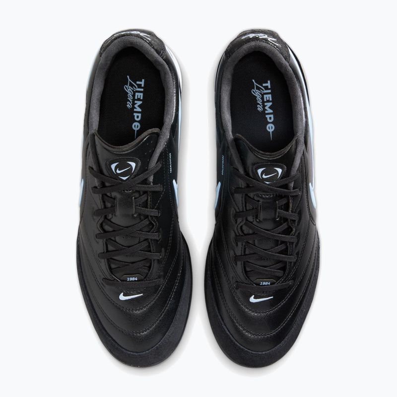 Încălțăminte de fotbal pentru bărbați Nike Tiempo Ligera Pro TF black/ice blue/obsidian 12