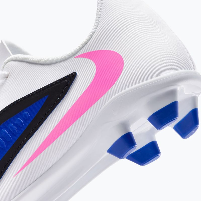 Ghete de fotbal pentru copii Nike Phantom 6 Low Club MG racer blue/white/pink blast 10